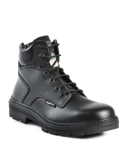 Leader, Black | 6'' Leather Work Boots