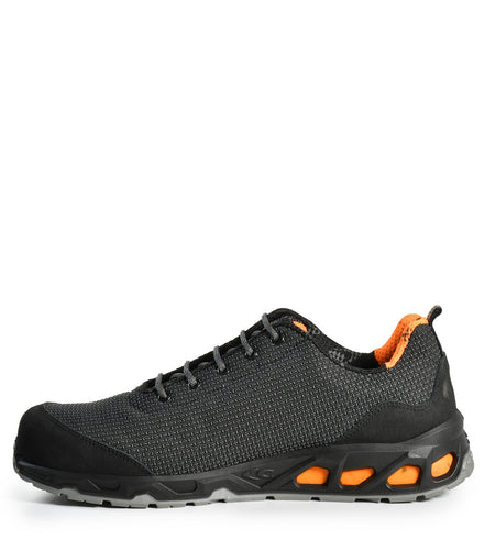 Indiana, Black | Athletic Work Shoes | PU/TPU Outsole